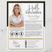 Hallo E-mail: Introductiebrief buurmakelaar Flyer (Voorkant)