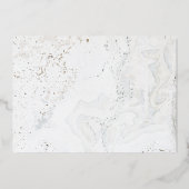 "Hallo" Echte Folie 3 Aankondiging van de geboorte (Achterkant)