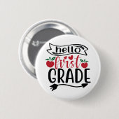 hallo eerste graad ronde button 5,7 cm (Voorkant /achterkant)