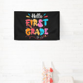 hallo eerste graad spandoek (Insitu)