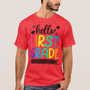 hallo eerste graad Terug naar schoolkleding voor m T-shirt
