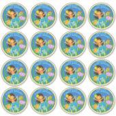 hallo eerste graad! Zeemeervis Sticker (Voorkant)