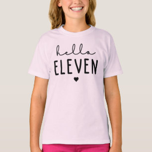 hallo Elf 11e verjaardag cadeau T-shirt