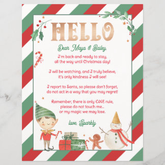 Hallo Elf Welkom Elf Noordpool Magisch