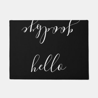 hallo en Goodbye Doormat Deurmat