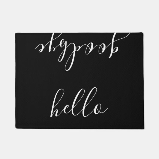 hallo en Goodbye Doormat Deurmat (Voorkant)