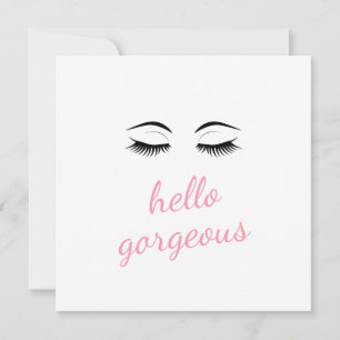 hallo fantastisch met  Eyelashes Glam Birthday