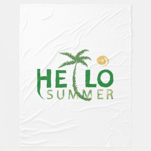 hallo fleece deken (Voorkant)