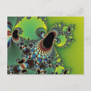 hallo - Fractal Briefkaart