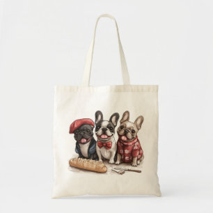 Hallo Franse Bulldogs Tote Bag