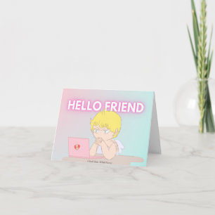 hallo Friend wenskaart Kaart