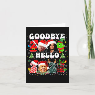 Hallo Funny Good 2024 2025 Funny Kamala & Trump Pr Kaart
