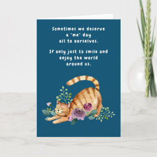 Hallo Gelukkige kattenverjaardag Kaart