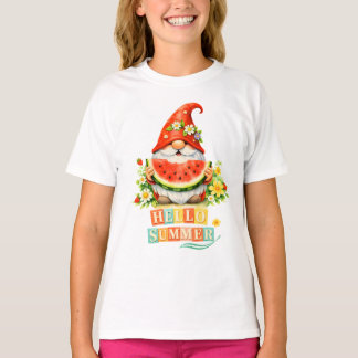 Hallo Gnome Zomer T-shirt