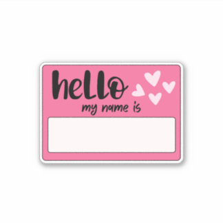 Hallo Graffiti Sticker