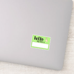 Hallo Graffiti Sticker