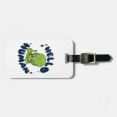 hallo grappige Alien Bagagelabel (Voorkant horizontaal)