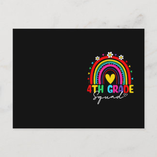 Hallo Groovy regenboog meisje jongens leraar Briefkaart