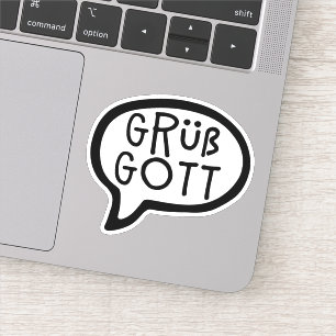 Hallo Grüß Gott, Sticker