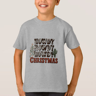 Hallo Hallo Hallo Kerst Familie Kerstfeest Cadeau T-shirt