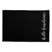 hallo | Hallo Prachtige standaard Kussensloop (Achterkant-Links)