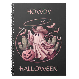 Hallo Halloween Western Cowboy Geest & Lasso Notitieboek