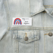 Hallo Hars Finish? Mijn naam is Rainbow Name Badge (In situ)