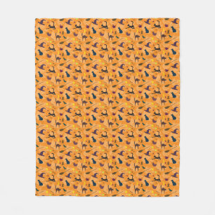 hallo heks - naadloos halloween patroon. Fleece Deken