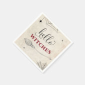 Hallo Heksen Halloween Bachelorette Bruidsfeest Servet (Hoek)