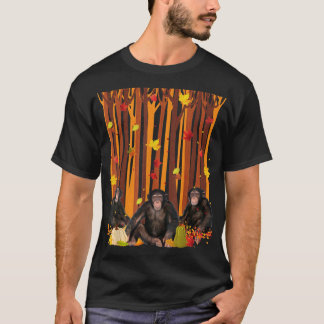 hallo herfst aple lederen Herfst pompoen Mannen W T-shirt