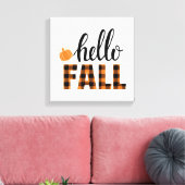 hallo Herfst Canvas Afdruk (Insitu (Woonkamer))