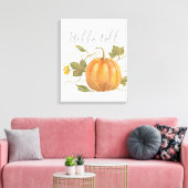 hallo Herfst Canvas Afdruk (Insitu (Woonkamer))