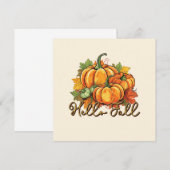 Hallo Herfst – Cosy Pumpkin Patch (Voorkant / Achterkant)