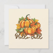 Hallo Herfst – Cosy Pumpkin Patch (Voorkant)