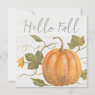Hallo Herfst Feestdagenkaart
