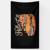 Hallo Herfst Funny Sloth Halloween pompoen Classic Spandoek (Verticaal)