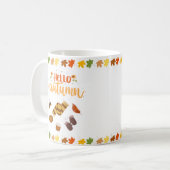 Hallo herfst hallo, koffiemok (Voorkant links)