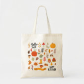 Hallo Herfst Happy Autumn Tote Bag (Voorkant)