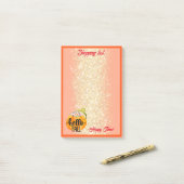 hallo Herfst herfst Pas Tekst en Kleur aan Post-it® Notes (Op bureau)