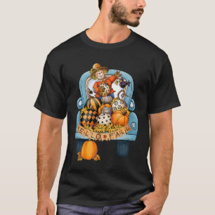 hallo Herfst herfst Pickup Pumpkin Patch Leaves Sc T-shirt