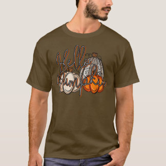 hallo Herfst herfst pomkin Herfst voor vrouwen T-shirt