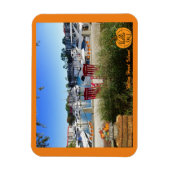 Hallo Herfst Hilton Head Island Harbor Town Marina Magneet (Verticaal)