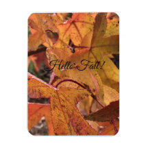"Hallo Herfst!" Koelkastmagneet