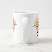 Hallo Herfst Love Heart Extra Grote Beker (Achterkant)