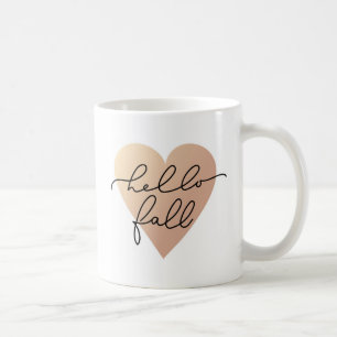 Hallo Herfst Love Heart Koffiemok