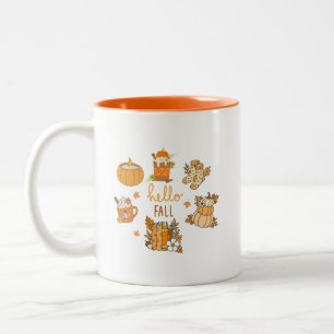 Hallo Herfst Mok – Cute Autumn Geschenk Kop