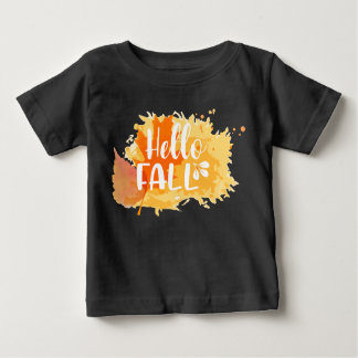 Hallo Herfst peuter t-shirt, kind najaar shirt