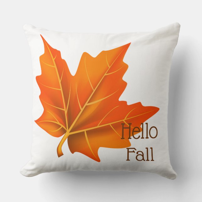 hallo Herfst Pillow Kussen (Voorkant)