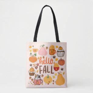 Hallo Herfst pompoenen Draagtas