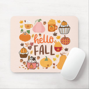 Hallo Herfst pompoenen Muismat